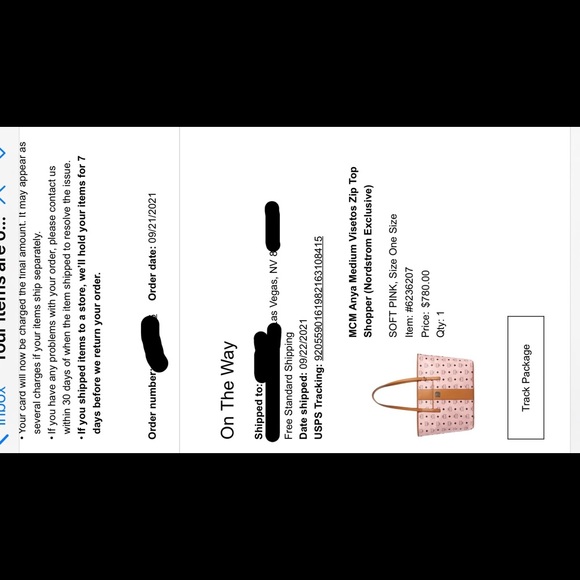 MCM ANYA MEDIUM VISETOS ZIP TOP SHOPPER - Soft pink - Picture 8 of 15